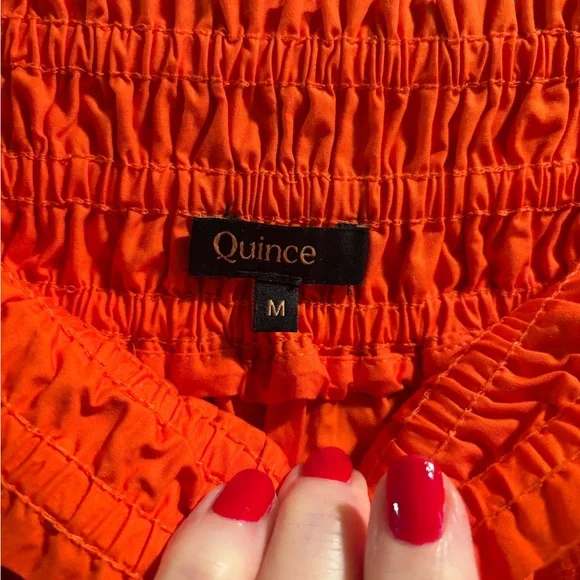 Quince 100% Cotton Poplin Tiered Maxi Skirt - Picture 9 of 10